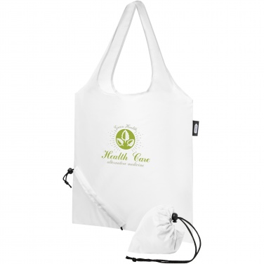 Logo trade promotional merchandise picture of: Sabia RPET foldable tote bag 7L