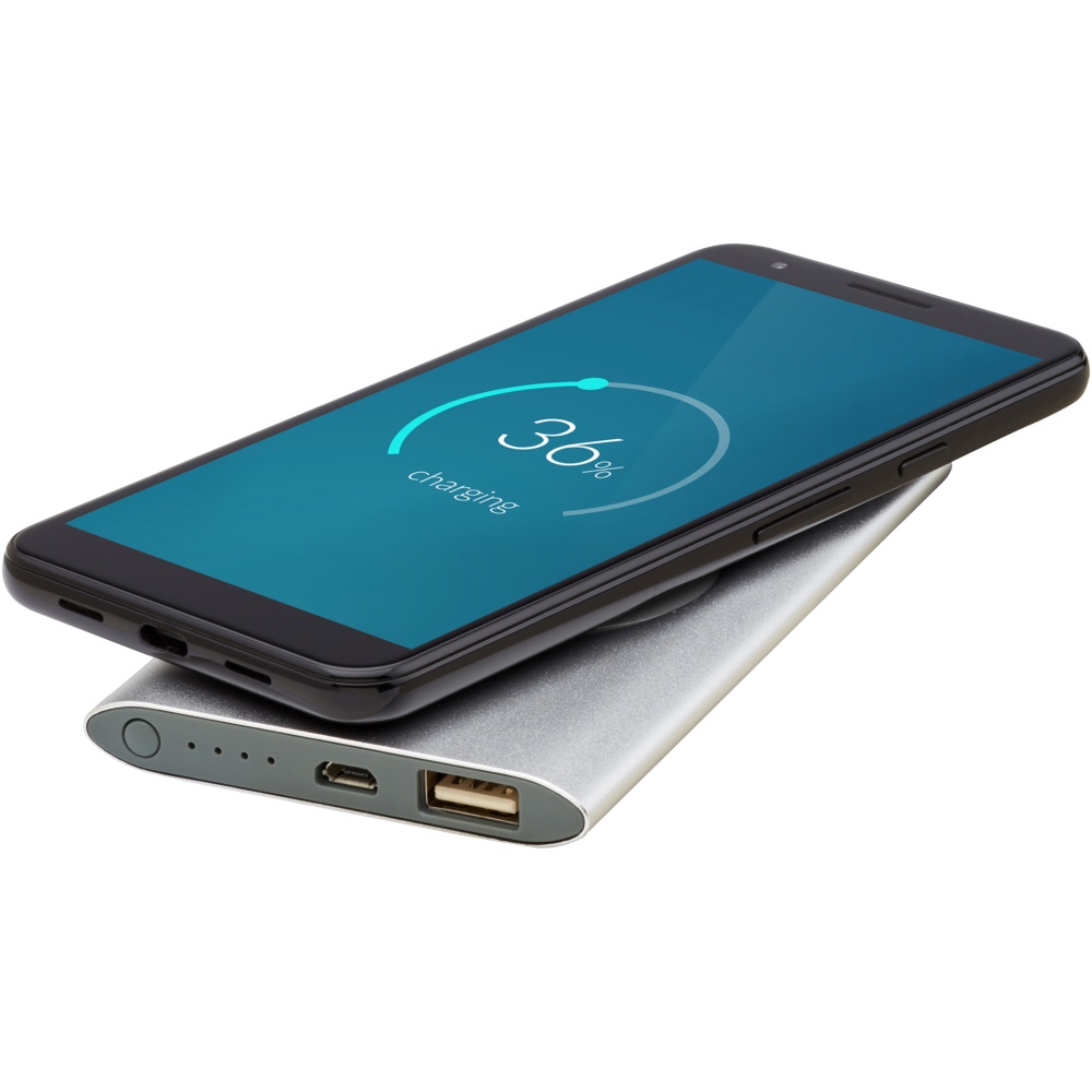 Logotrade promotional item image of: Juice 4000mAh wireless power bank 