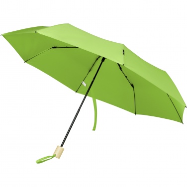 Logo trade corporate gift photo of: Birgit 21'' foldable windproof recycled PET umbrella