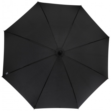 Logotrade promotional giveaway picture of: Fontana 23" auto open umbrella with carbon look and crooked handle