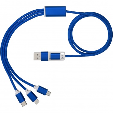 Logo trade advertising products image of: Versatile 5-in-1 charging cable