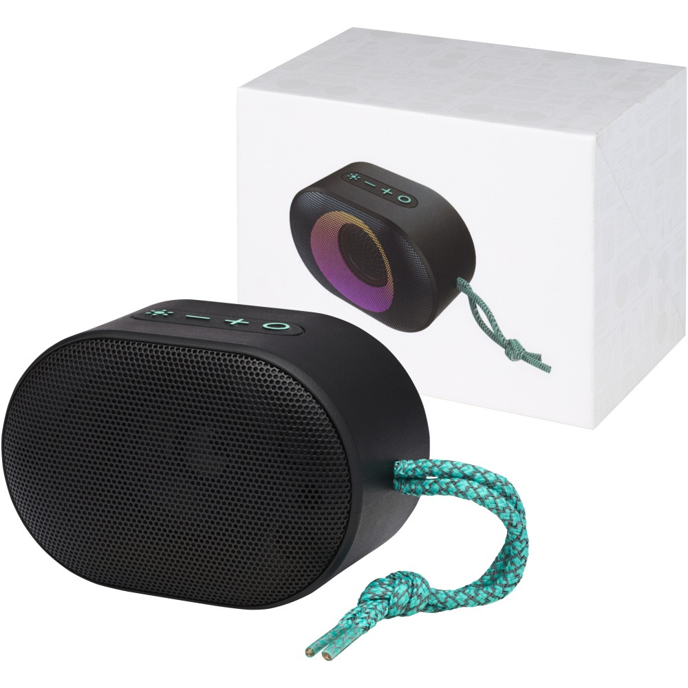 Logotrade promotional gift picture of: Move IPX6 outdoor speaker with RGB mood light