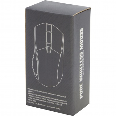 Logo trade promotional product photo of: Pure wireless mouse with antibacterial additive