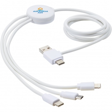 Logotrade promotional gift image of: Pure 5-in-1 charging cable with antibacterial additive