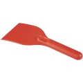 Chilly large recycled plastic ice scraper, Red