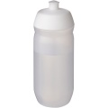 HydroFlex™ Clear 500 ml squeezy sport bottle, White / Frosted clear