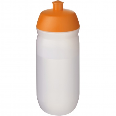 Logotrade promotional gift picture of: HydroFlex™ Clear 500 ml squeezy sport bottle