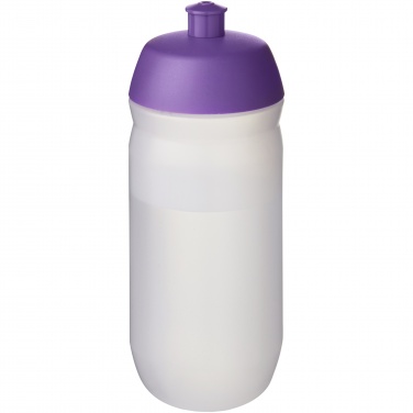 Logotrade corporate gift image of: HydroFlex™ Clear 500 ml squeezy sport bottle