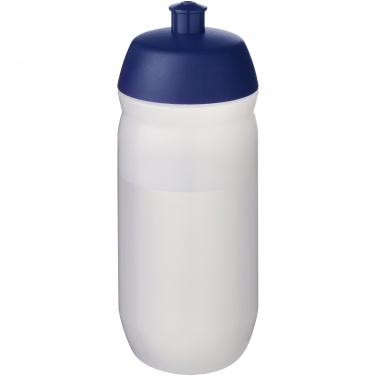 Logo trade promotional merchandise image of: HydroFlex™ Clear 500 ml squeezy sport bottle