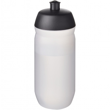 Logo trade promotional item photo of: HydroFlex™ Clear 500 ml squeezy sport bottle