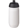 HydroFlex™ 500 ml squeezy sport bottle, Solid black / White