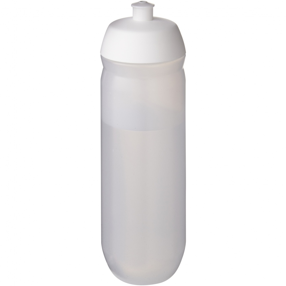 Logo trade promotional merchandise photo of: HydroFlex™ Clear 750 ml squeezy sport bottle