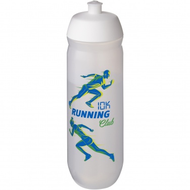 Logo trade business gift photo of: HydroFlex™ Clear 750 ml squeezy sport bottle