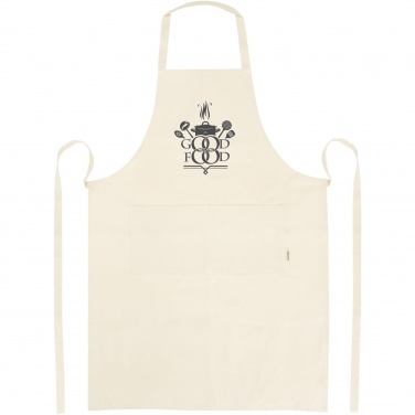 Logo trade business gifts image of: Orissa 200 g/m² organic cotton apron