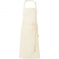 Orissa 200 g/m² organic cotton apron, Natural