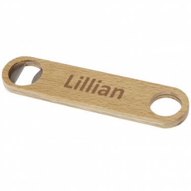 Logo trade advertising products image of: Origina wooden bottle opener