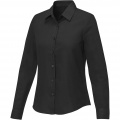 Pollux long sleeve women's shirt, Solid black