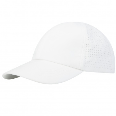 Logo trade promotional giveaways picture of: Mica 6 panel GRS recycled cool fit cap