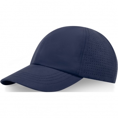 Logo trade promotional product photo of: Mica 6 panel GRS recycled cool fit cap