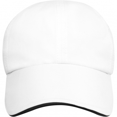 Logotrade promotional item picture of: Morion 6 panel GRS recycled cool fit sandwich cap