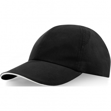 Logotrade promotional product image of: Morion 6 panel GRS recycled cool fit sandwich cap