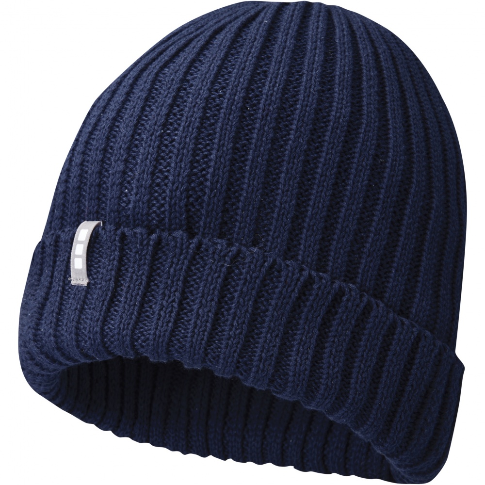 Logo trade promotional merchandise image of: Ives organic beanie