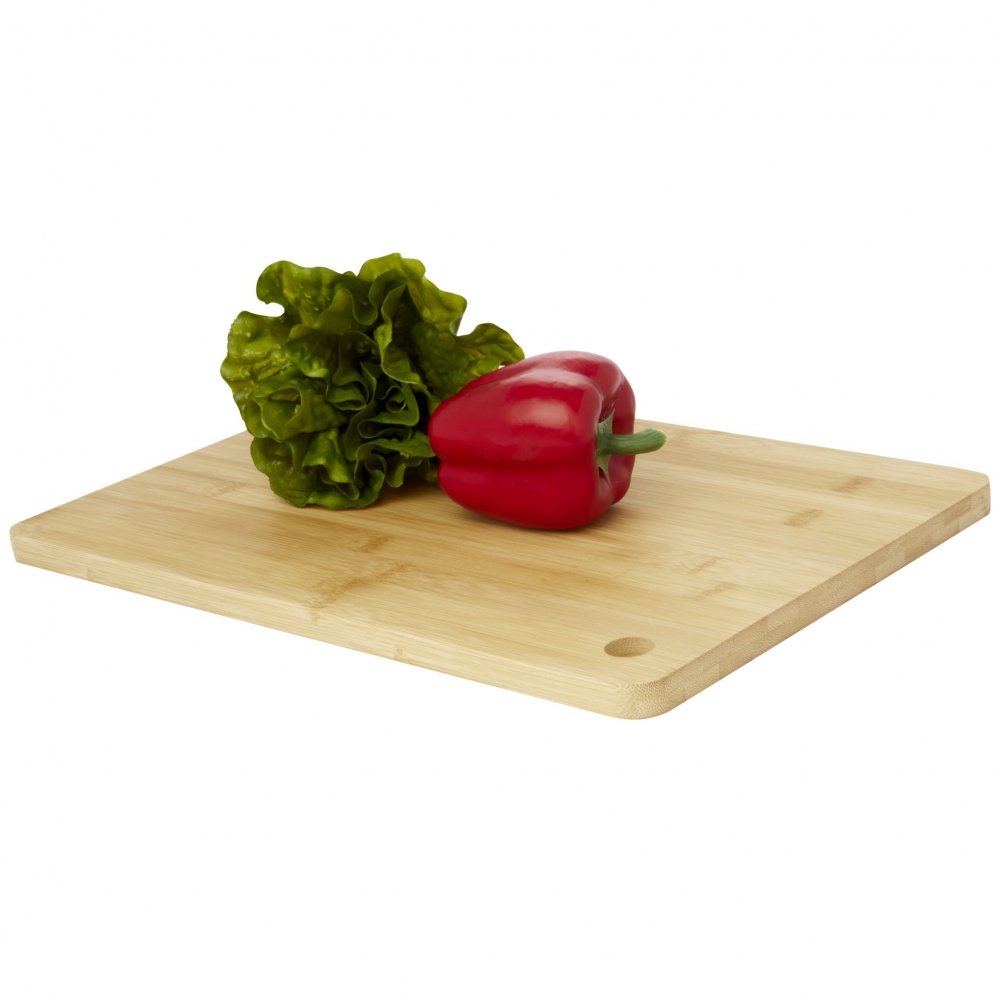 Logotrade promotional gift image of: Harp bamboo cutting board