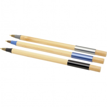 Logotrade promotional item image of: Kerf 3-piece bamboo pen set