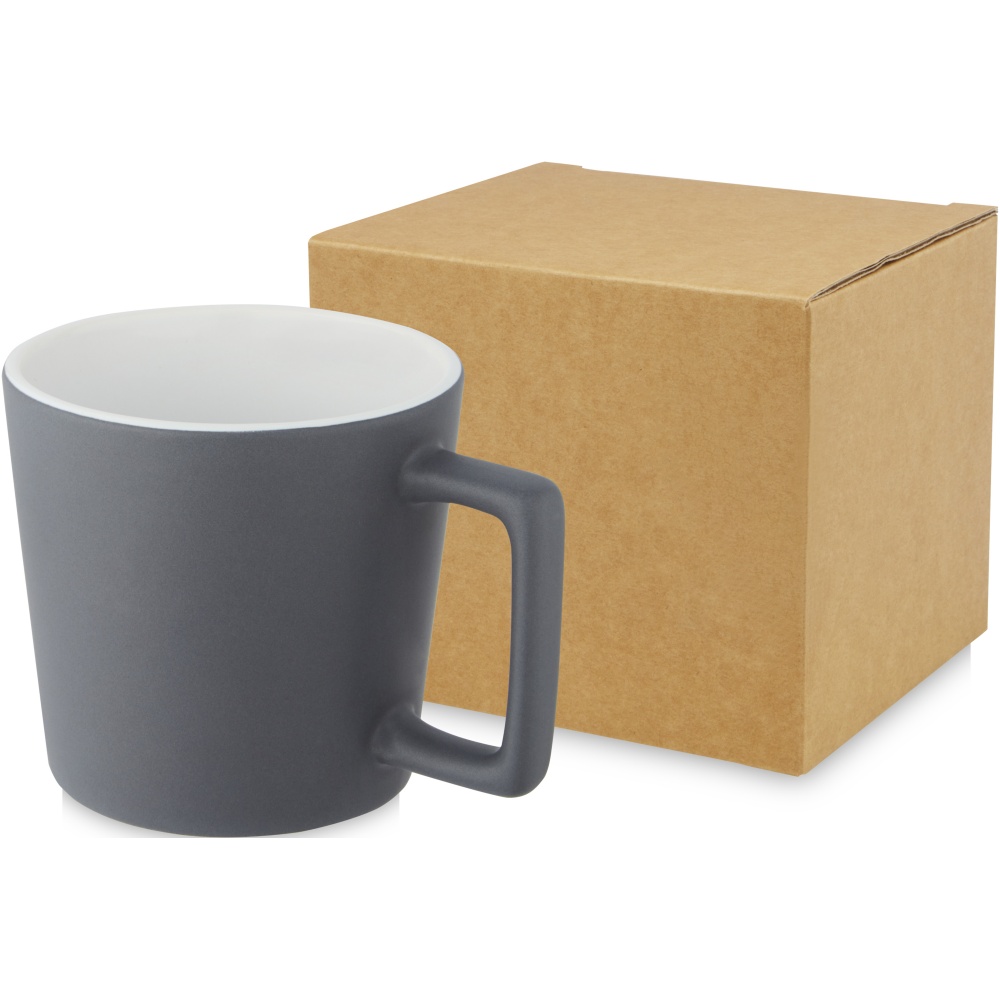 Logo trade corporate gifts image of: Cali 370 ml ceramic mug with matt finish