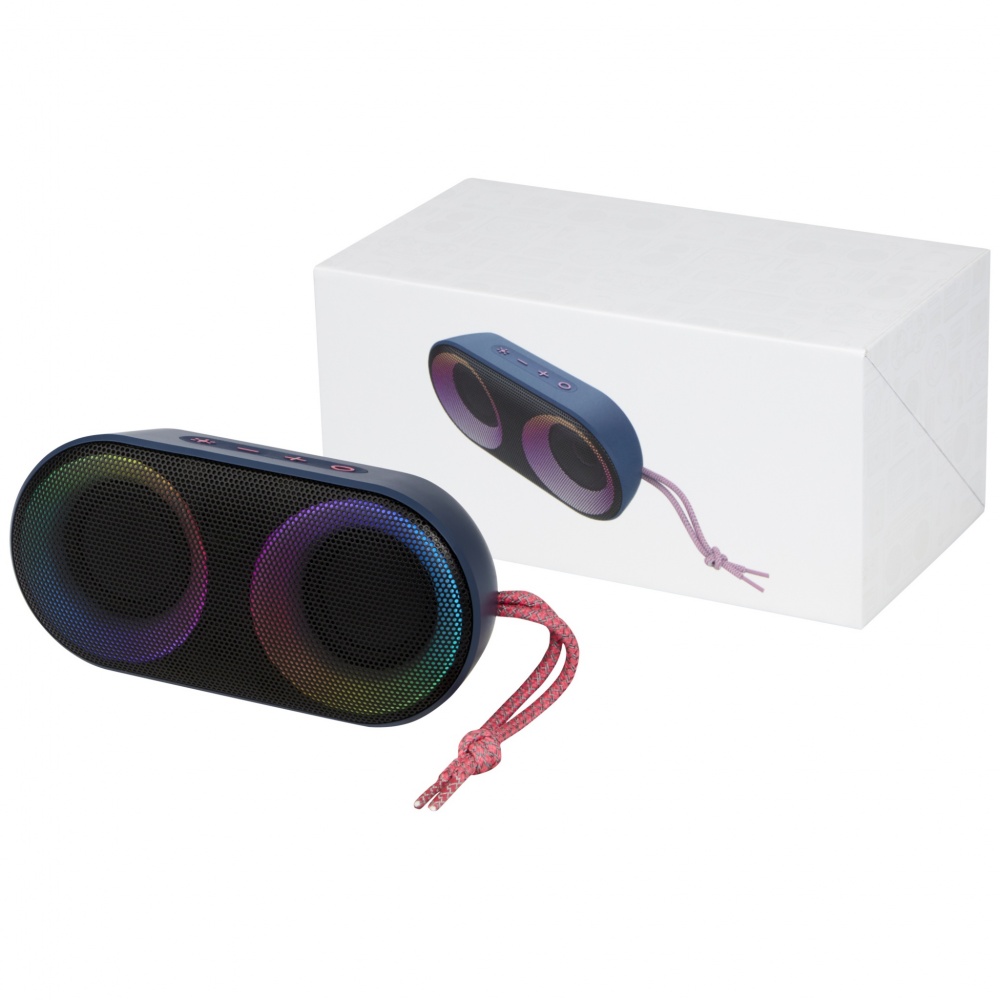 Logo trade promotional products image of: Move MAX IPX6 outdoor speaker with RGB mood light