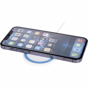 Logo trade advertising products image of: Peak 10W magnetic wireless charging pad