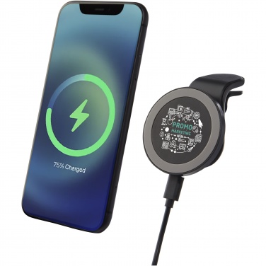 Logo trade promotional giveaways image of: Magclick 10W wireless magnetic car charger