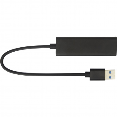 Logo trade corporate gifts image of: ADAPT aluminum USB 3.0 hub