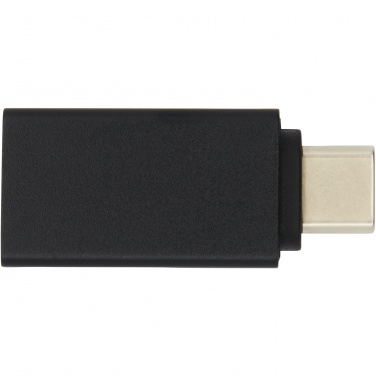 Logo trade promotional giveaways picture of: ADAPT aluminum USB-C to USB-A 3.0 adapter