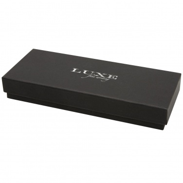 Logo trade promotional merchandise image of: Tactical Dark duo pen gift box