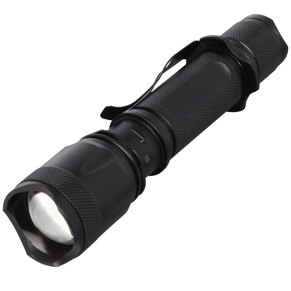 Logo trade promotional products picture of: Mears 5W rechargeable tactical flashlight