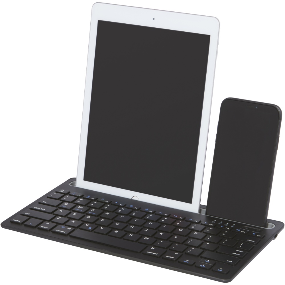 Logo trade promotional products image of: Hybrid multi-device keyboard with stand