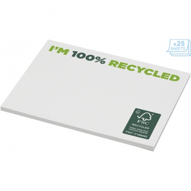 Logo trade advertising product photo of: Sticky-Mate® recycled sticky notes 100x75 mm