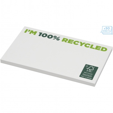 Logo trade promotional products picture of: Sticky-Mate® recycled sticky notes 127 x 75 mm