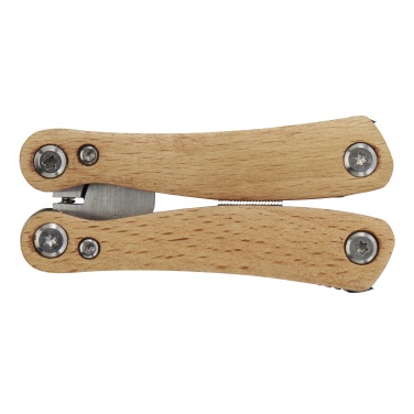 Logo trade promotional giveaways image of: Anderson 12-function medium wooden multi-tool