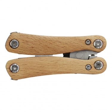 Logo trade advertising products picture of: Anderson 12-function medium wooden multi-tool