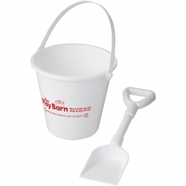 Logotrade promotional giveaway image of: Tides recycled beach bucket and spade