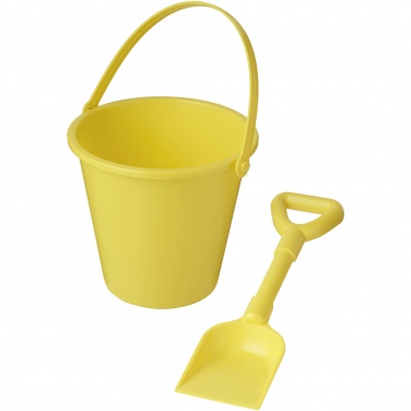 Logo trade advertising product photo of: Tides recycled beach bucket and spade