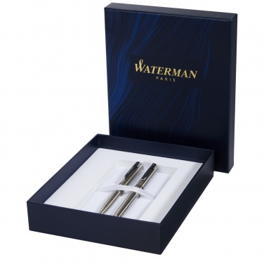 Logo trade corporate gifts picture of: Waterman duo pen gift box