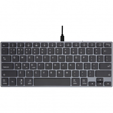 Logotrade promotional products photo of: Hybrid performance Bluetooth keyboard - QWERTY