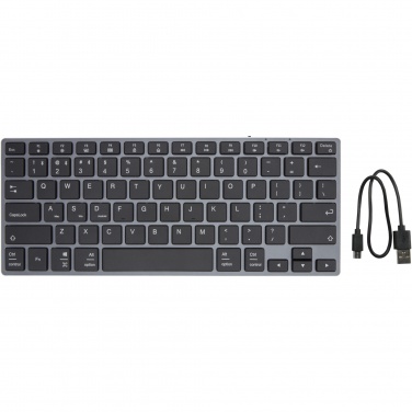 Logo trade promotional giveaways picture of: Hybrid performance Bluetooth keyboard - QWERTY