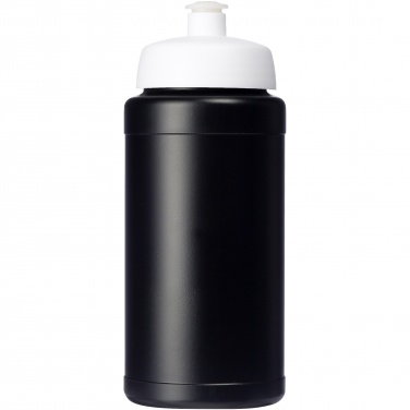 Logo trade promotional giveaway photo of: Baseline 500 ml recycled sport bottle