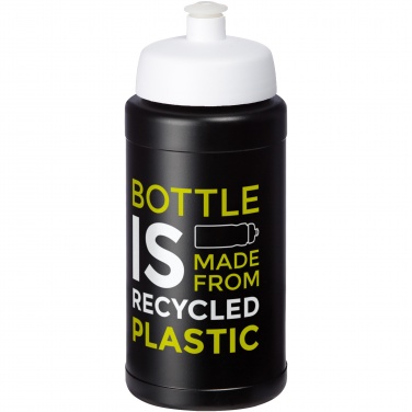 Logo trade corporate gift photo of: Baseline 500 ml recycled sport bottle