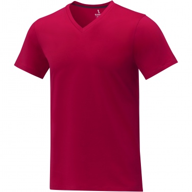 Logotrade business gift image of: Somoto short sleeve men's V-neck t-shirt 