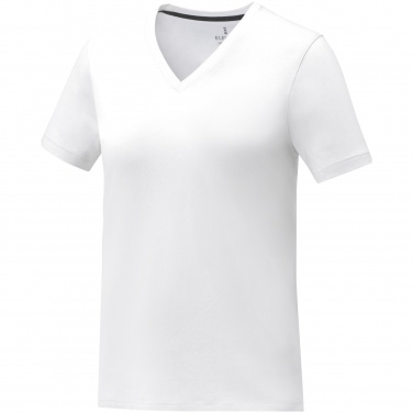 Logotrade advertising product image of: Somoto short sleeve women's V-neck t-shirt 